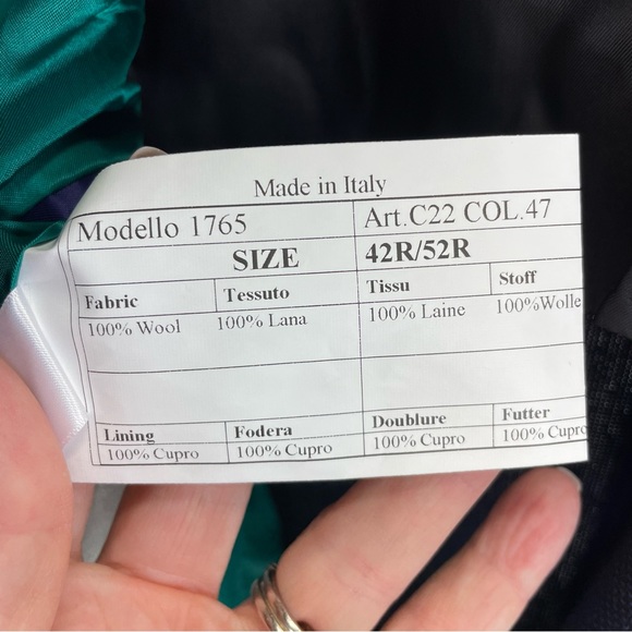 Paul Smith Luxury Blazer 42R Blue - Picture 14 of 16